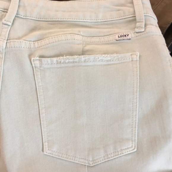 Lucky Brand Jeans Lolita Skinny Stretch Pastel Green sz 4 Premium Denim PERFECT - Picture 5 of 5